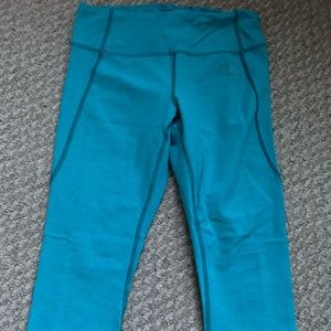 North Face Capri Turquoise pants leggings S